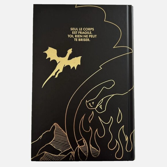 Iron Flame French Edition Rebecca Yarros Fourth Wing 2 Hardcover Special Sprayed - Picture 4 of 8